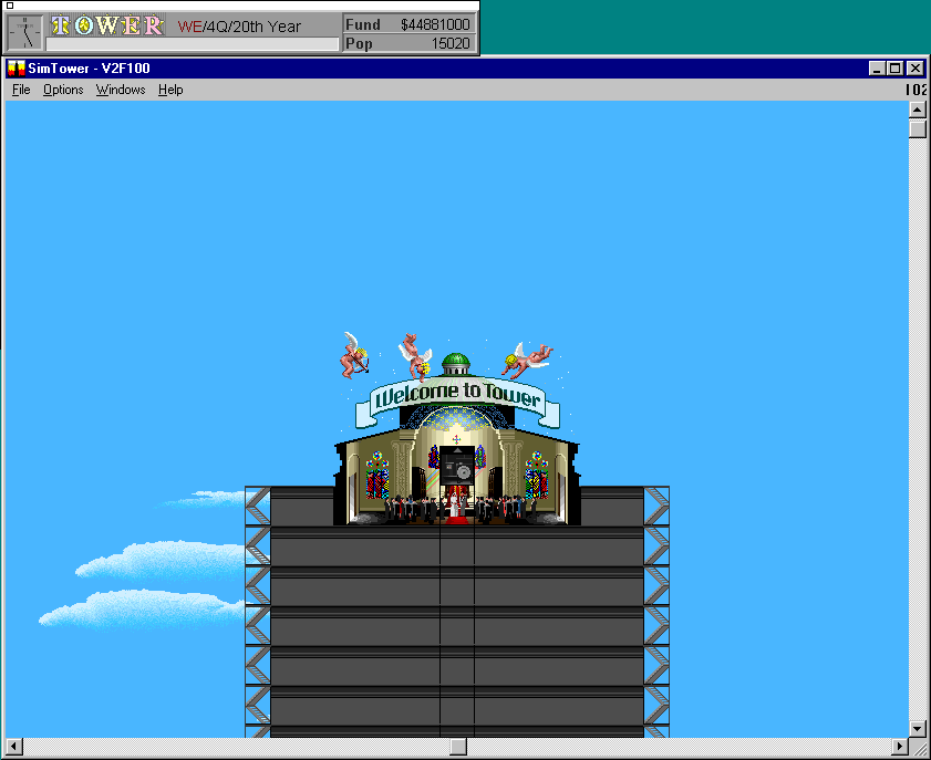 simtower dosbox